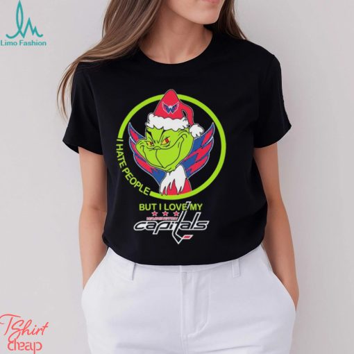 The Grinch I Hate People But I Love My Washington Capitals Shirt