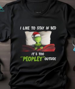 The Grinch I Like To Stay In Be In Christmas Days Classic T Shirt