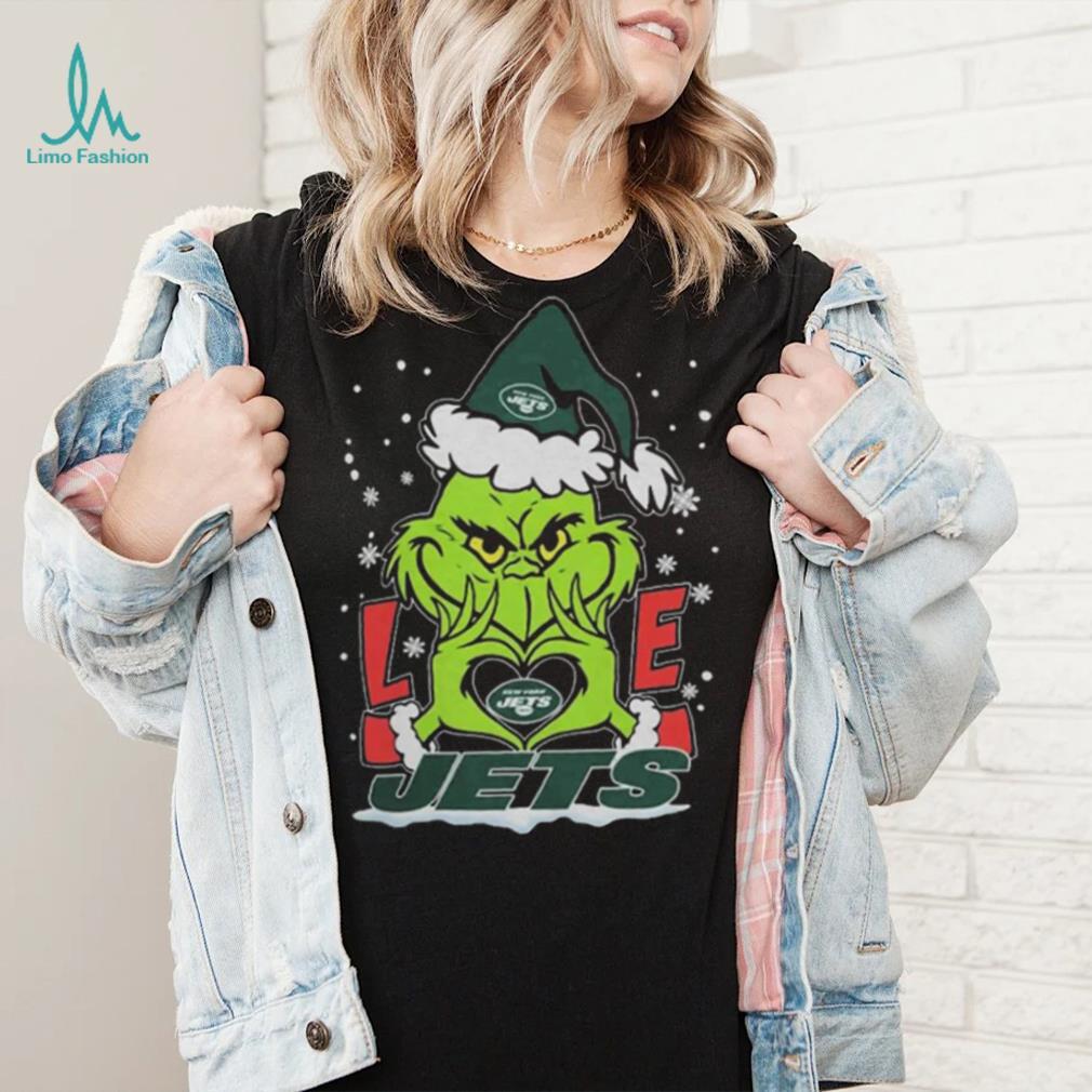The Grinch Love Heart New York Jets Football Christmas 2023 Shirt The Grinch Love Heart New York Jets Football Christmas 2023 Shirt