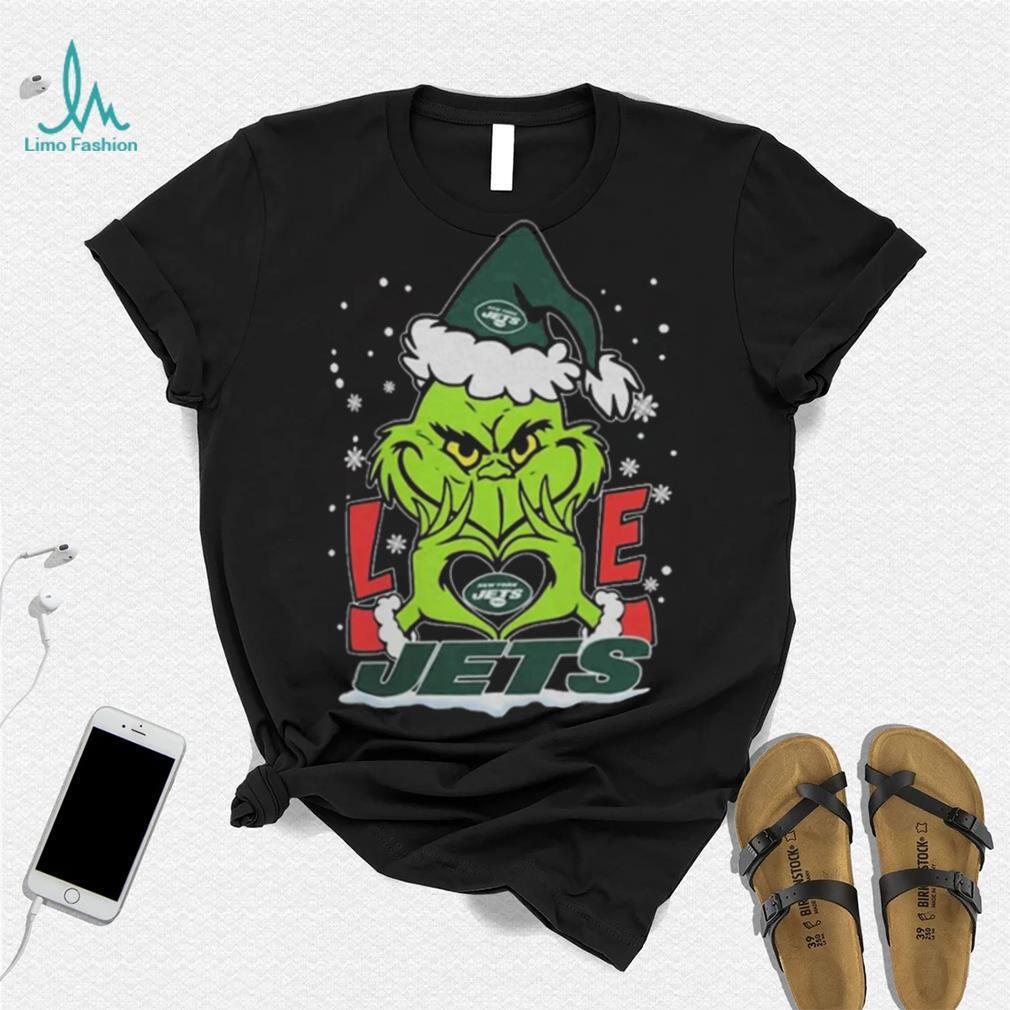 The Grinch Love Heart New York Jets Football Christmas 2023 Shirt The Grinch Love Heart New York Jets Football Christmas 2023 Shirt
