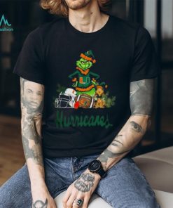 The Grinch Miami Hurricanes Football Christmas 2023 T shirt