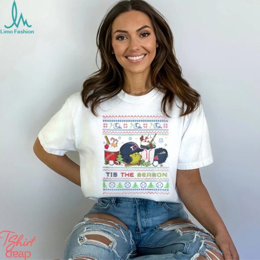 The Grinch Minnesota Twins Tis The Damn Season Ugly Christmas Shirt