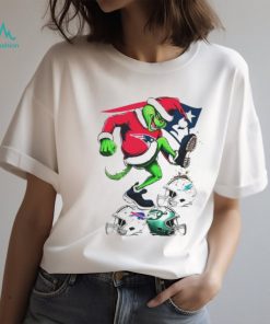 The Grinch New England Patriots Stomp On NFL Teams Christmas Logo shirt