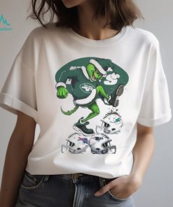 The Grinch New York Jets Stomp On Nfl Teams Christmas Logo Shirt