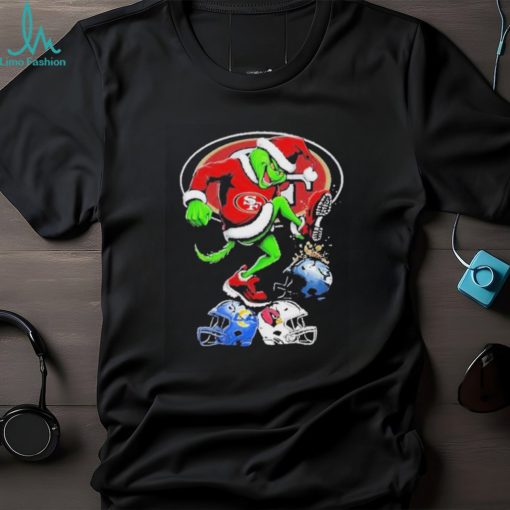 The Grinch San Francisco 49ers Stomp On NFL Teams Christmas 2023 shirt