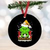 NFL Detroit Lions And Grinch Xmas Ornament Custom Your Name 2023 Christmas Tree Decorations