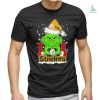 The Grinch Santa love Pittsburgh Steelers shirt