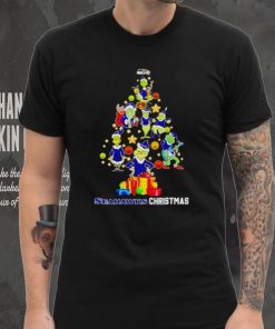 The Grinch Seahawks Christmas tree shirt