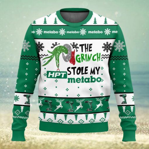 The Grinch Stole My Metabo HPT Ugly Sweater