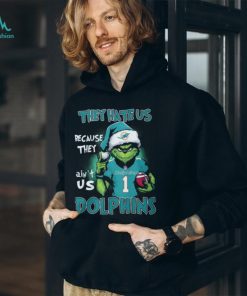 The Grinch They Hate Us Because Ain’t Us Miami Dolphins Classic T Shirt