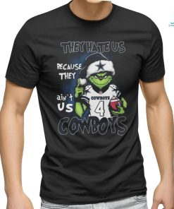 The Grinch They Hate Us Because They Ain’t Us Dallas Cowboys Christmas shirt