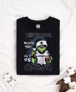 The Grinch They Hate Us Because They Ain’t Us Dallas Cowboys Christmas shirt