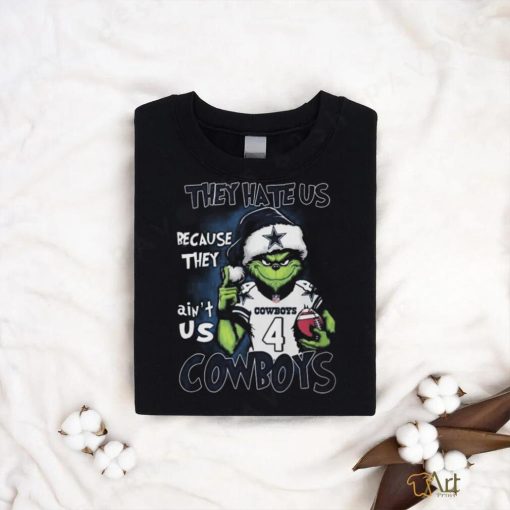 The Grinch They Hate Us Because They Ain’t Us Dallas Cowboys Christmas shirt