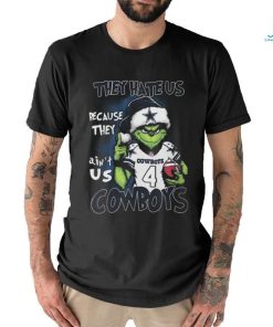 The Grinch They Hate Us Because They Ain’t Us Dallas Cowboys Christmas shirt