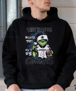 The Grinch They Hate Us Because They Ain’t Us Dallas Cowboys Christmas shirt