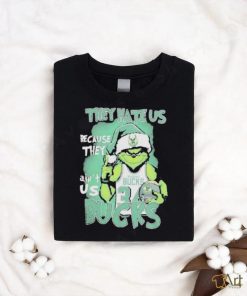 The Grinch They Hate Us Because They Ain’t Us Milwaukee Bucks Christmas Shirt