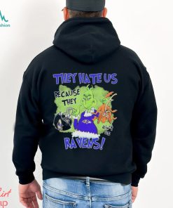 The Grinch They Hate Us because they ain’t us Baltimore Ravens 2023 Shirt