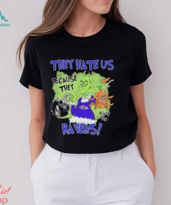 The Grinch They Hate Us because they ain’t us Baltimore Ravens 2023 Shirt