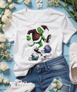 The Grinch Washington Commanders Stomp On NFL Teams Christmas Shirt