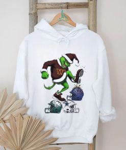 The Grinch Washington Commanders Stomp On NFL Teams Christmas Shirt