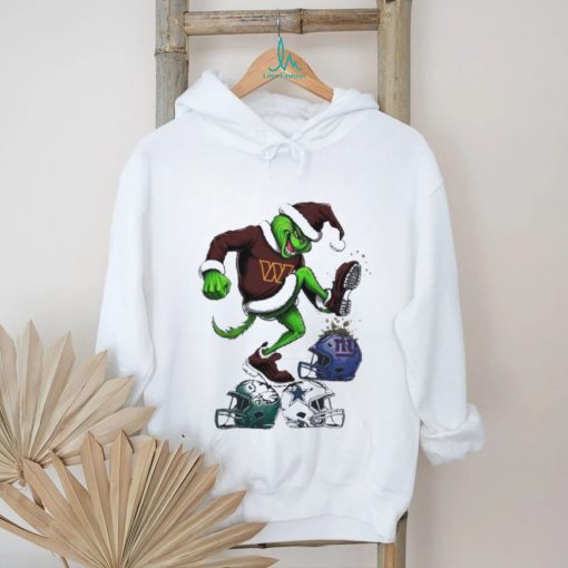 The Grinch Washington Commanders Stomp On NFL Teams Christmas Shirt