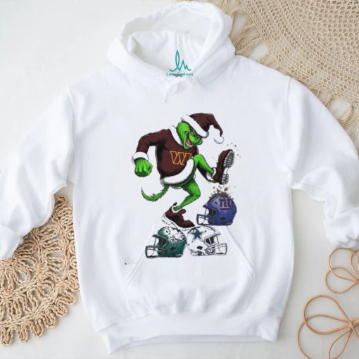 The Grinch Washington Commanders Stomp On NFL Teams Christmas Shirt