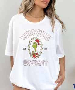 The Grinch Whoville University Est 1957 Christmas Shirt