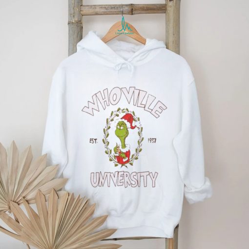 The Grinch Whoville University Est 1957 Christmas Shirt