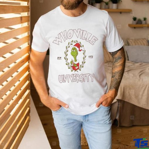 The Grinch Whoville University Est 1957 Christmas Shirt