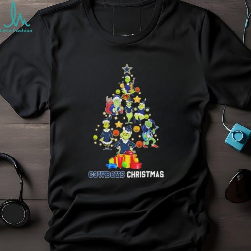 The Grinch Xmas Tree Dallas Cowboys Christmas Shirt