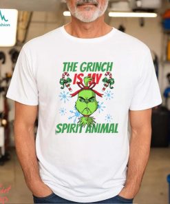 The Grinch is My Spirit Animal Christmas Shirt