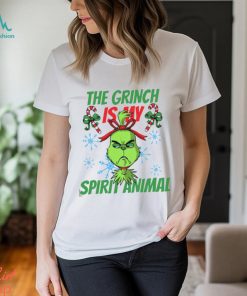The Grinch is My Spirit Animal Christmas Shirt
