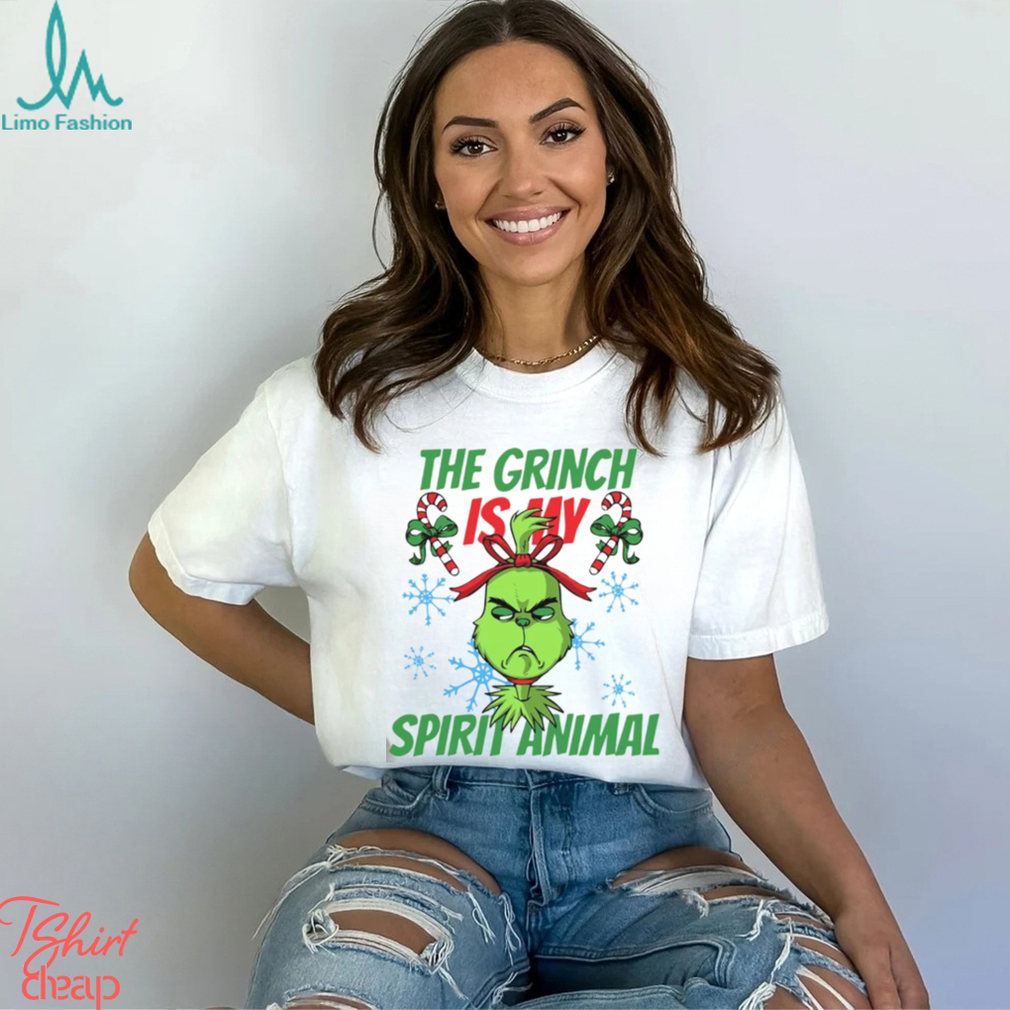 The Grinch is My Spirit Animal Christmas Shirt The Grinch is My Spirit Animal Christmas Shirt