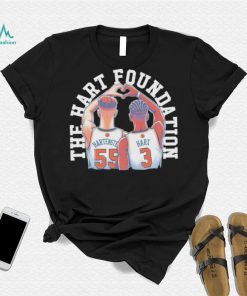 The Hart foundation Isaiah Hartenstein and Josh Hart shirt