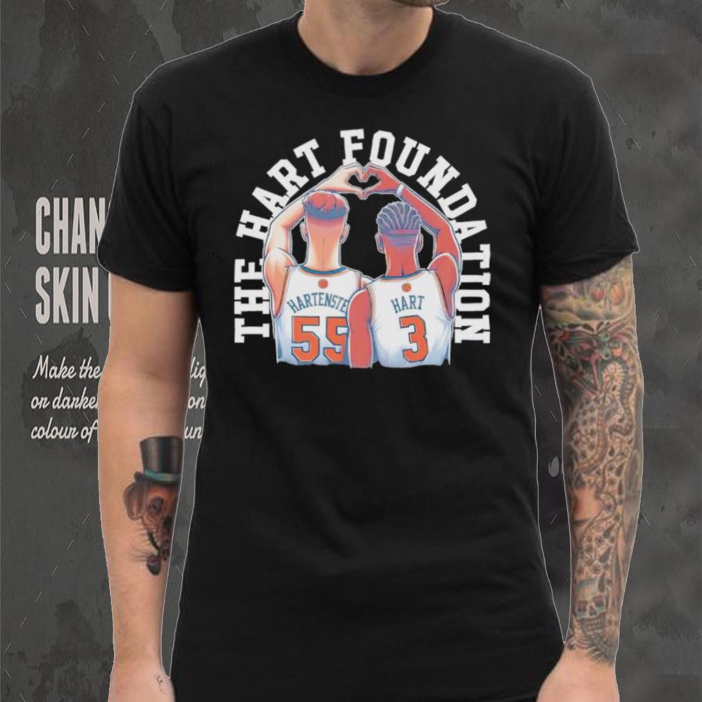 The Hart foundation Isaiah Hartenstein and Josh Hart shirt The Hart foundation Isaiah Hartenstein and Josh Hart shirt
