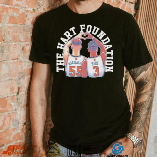 The Hart foundation Isaiah Hartenstein and Josh Hart shirt
