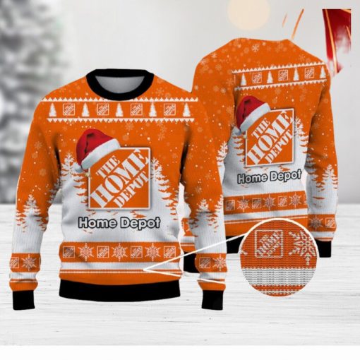 The Home Depot Logo Brands Knitted Xmas Sweater Gift For Men And Women