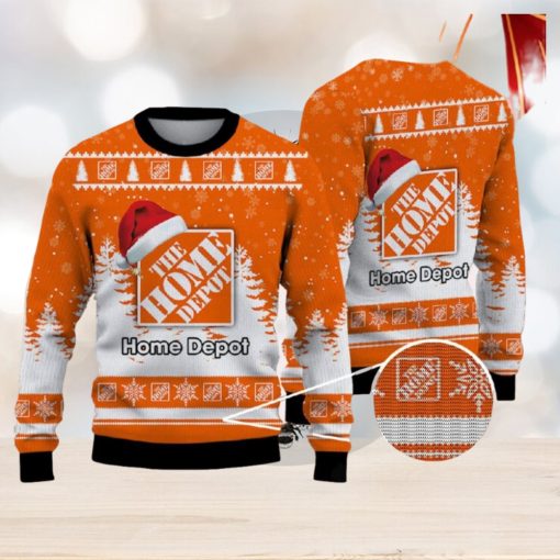 The Home Depot Logo Brands Knitted Xmas Sweater Gift For Men And Women