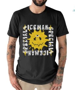The Iceman Special Shop Unisex Melting Face Black t shirt