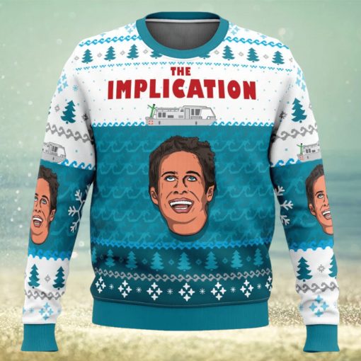 The Implication Pop Culture Ugly Christmas Sweater