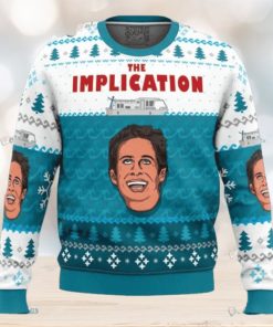 The Implication Pop Culture Ugly Christmas Sweater