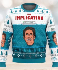 The Implication Pop Culture Ugly Christmas Sweater