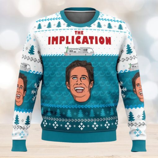 The Implication Pop Culture Ugly Christmas Sweater