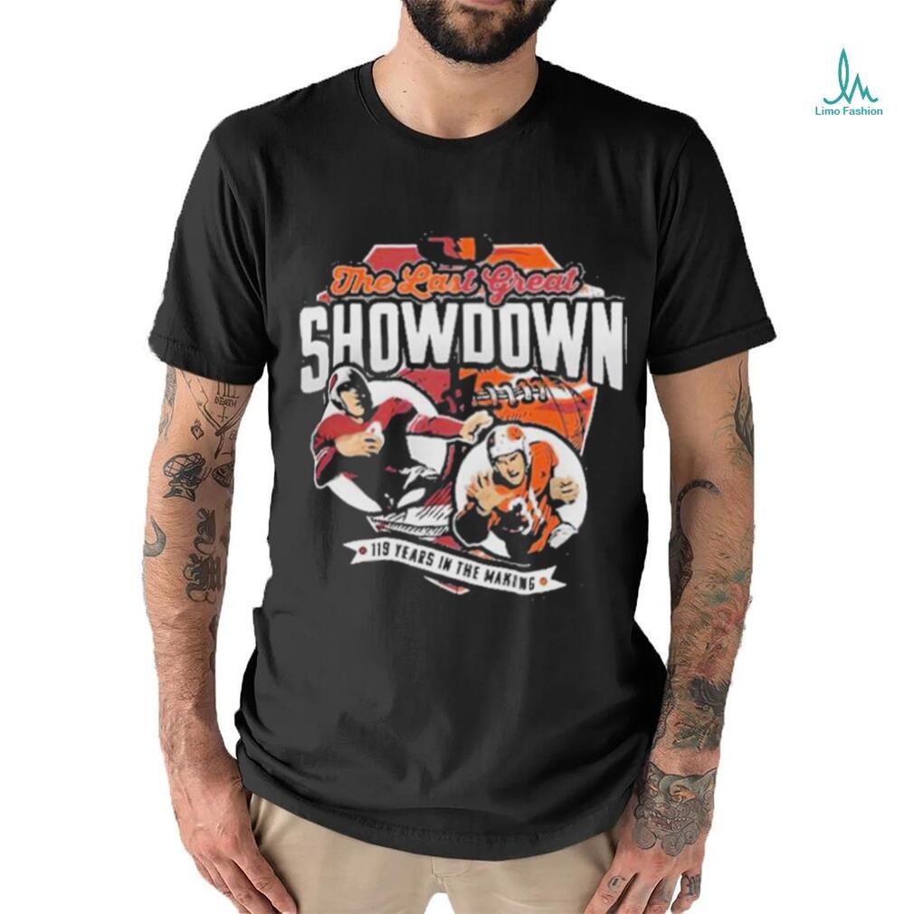 The Last Great Showdown 119 Years In The Making 2023 Shirt The Last Great Showdown 119 Years In The Making 2023 Shirt
