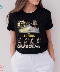 The Legends Players Boston Bruins Abbey Road 2023 Signatures Shirt