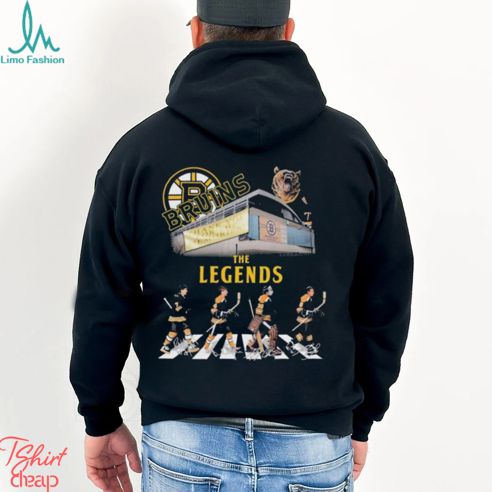 The Legends Players Boston Bruins Abbey Road 2023 Signatures Shirt The Legends Players Boston Bruins Abbey Road 2023 Signatures Shirt