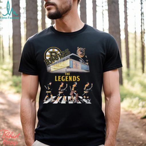 The Legends Players Boston Bruins Abbey Road 2023 Signatures Shirt