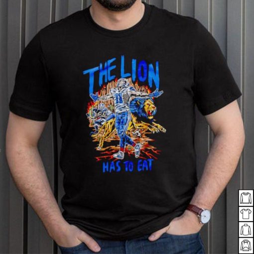 The Lion has to eat shirt