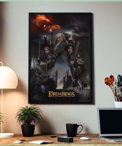 The Lord Of The Rings The Fellowship Of The Ring Vintage Home Decor Poster Canvas