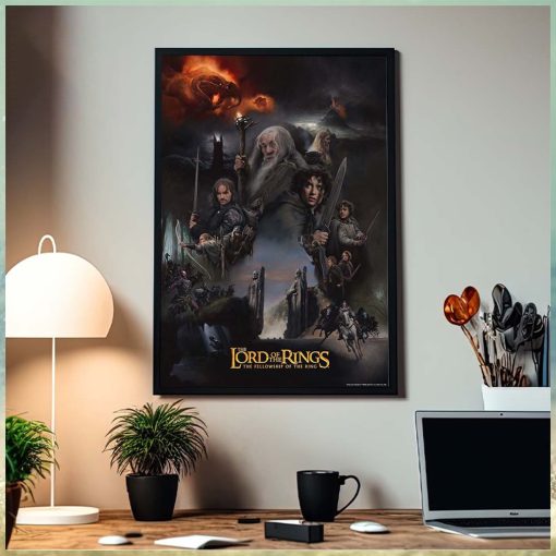The Lord Of The Rings The Fellowship Of The Ring Vintage Home Decor Poster Canvas